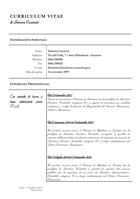 di Simone Casciani - Comune di Scansano