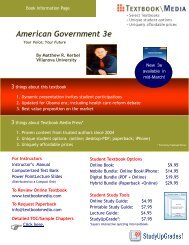 American Government 3e - Textbook Media
