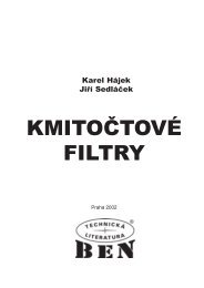 KMITOÄTOVÃ FILTRY