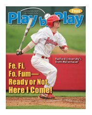 Vol. 7, No. 8, May 9, 2011 - Play by Play