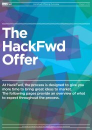 HackFwd Offering - Amazon Web Services