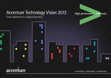 Accenture Technology Vision 2013