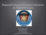 Philadelphia RCFL Regional Computer Forensics Laboratory