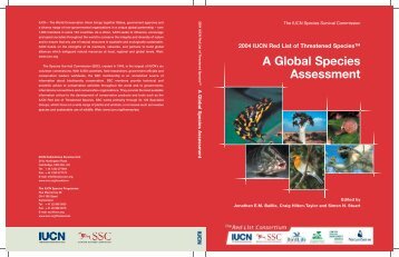 2004 IUCN Red List of Threatened Species - Instituto de BiociÃªncias