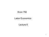 Econ 792 Labor Economics Lecture 6 - [athena.sas.upenn.edu] - Penn
