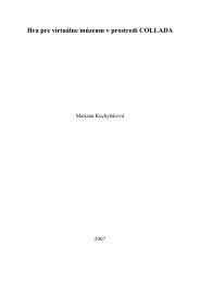 Bakalarska praca.pdf - Katedra informatiky - Univerzita KomenskÃ©ho