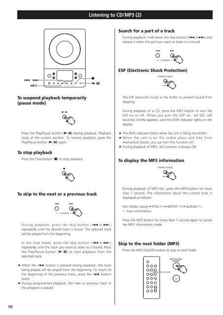 OWNER'S MANUAL Micro Hi-Fi System - TEAC Europe GmbH