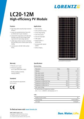 LC20-12M - FF Solar