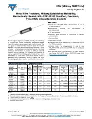 Bulk Metal Foil Technology Industrial Precision Resistors With Tcr