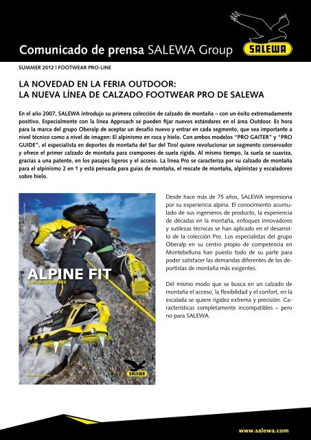 alpine fit - Salewa