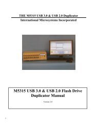 M5315 USB 3.0 & USB 2.0 Flash Drive Duplicator ... - Virtual Vision