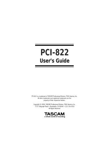 PCI-822