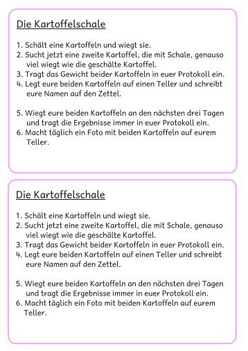 Die Kartoffelschale Die Kartoffelschale - Abenteuer Inklusion