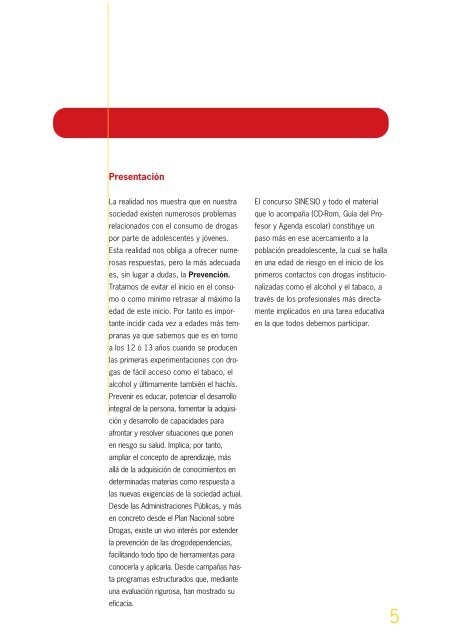 formato PDF - Plan Nacional sobre drogas