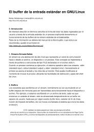 Informe Manejo de buffers de entrada salida en GNU/Linux