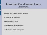 IntroducciÃ³n al kernel Linux - InvestigaciÃ³n en Sistemas Operativos