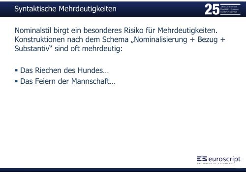 Mehrdeutigkeiten – finden, auflösen, vermeiden Achim Götz - tekom