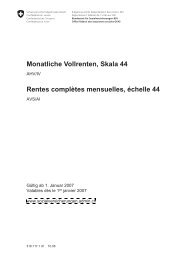 Monatliche Vollrenten, Skala 44 Rentes complÃ¨tes mensuelles ...