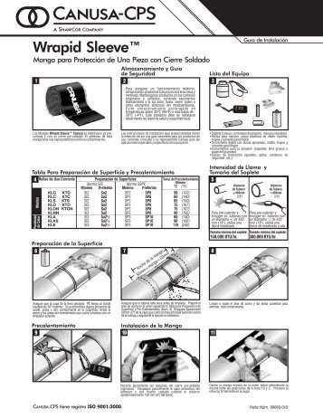 SPA Wrapid Sleeve IG.cdr - Canusa-CPS
