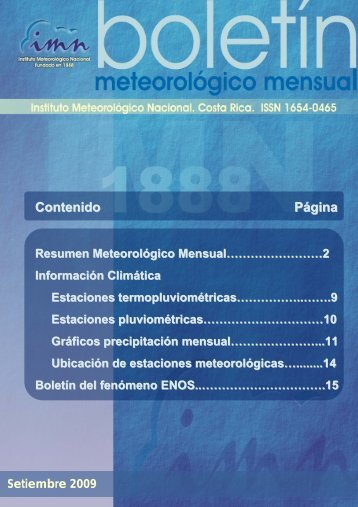 Contenido Página - Instituto Meteorológico Nacional