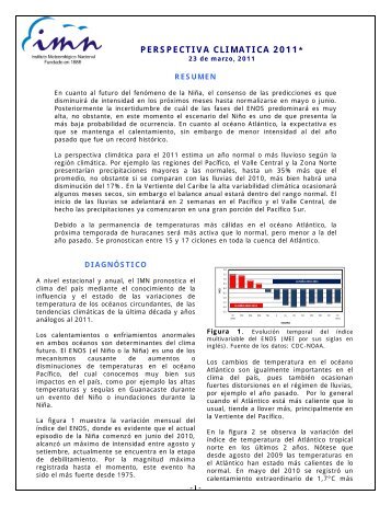 perspectiva climatica costa rica 2011 - Instituto Meteorológico ...