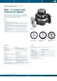 M50 â 2â meters with mechanical register - Bell Flow Systems