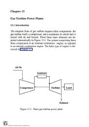 Chapter 13 Gas Turbine Power Plants