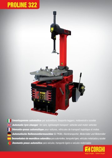 PROLINE 322 - Corghi SpA