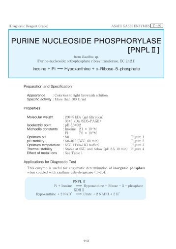 PURINE NUCLEOSIDE PHOSPHORYLASE [PNPLâ¡]