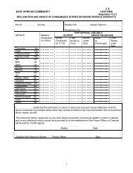 Form C6-DECLARATION ADVICE CUSTOMER STORES