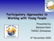 Participatory Approaches to Working with Young People - B