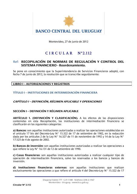 Microsoft Word  - Banco Central del Uruguay