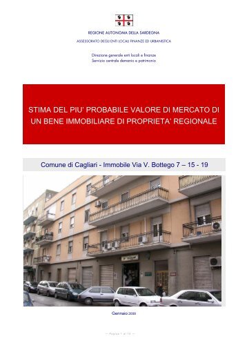Stima immobile via Bottego 7-15-19 [file.pdf] - Regione Autonoma ...