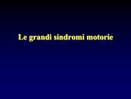 LEZ III anno le grandi sindromi motorie .pdf - FISIOTERAPIA-Pavia