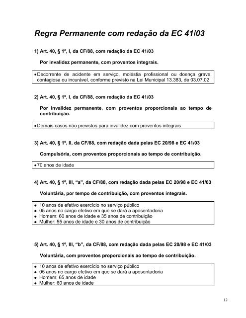 Cartilha Aposentadoria - Tribunal de Contas do MunicÃ­pio de SÃ£o ...