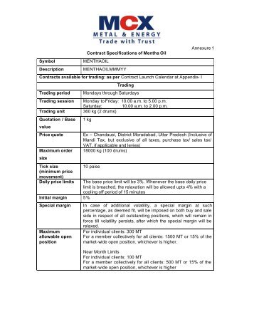 Contract size forex