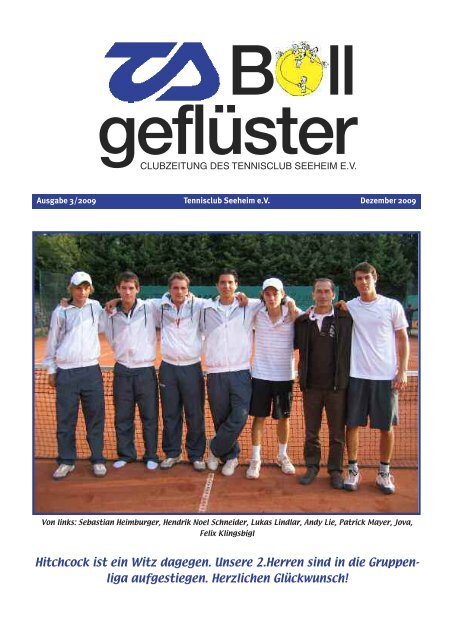 Team Tennis Herren - Tennisclub Seeheim