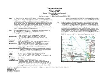 Choyang Moscow - Ship-DB Schiffsdatenbank