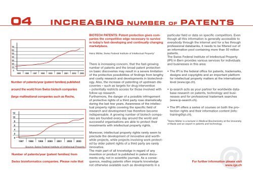 Swiss Biotech Report 2005