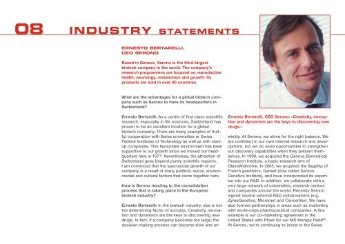 Swiss Biotech Report 2005