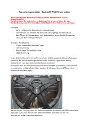 Reparatur Lagerschaden - Bauknecht WA 6763 und ... - Teamhack
