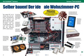 So bauen Sie Ihren eigenen PC So bauen Sie Ihren eigenen PC