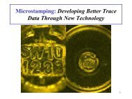 microstamping marks - American Bar Association