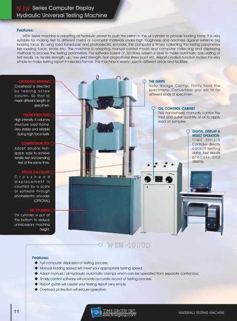 TIME Group Inc. 2007 catalogue