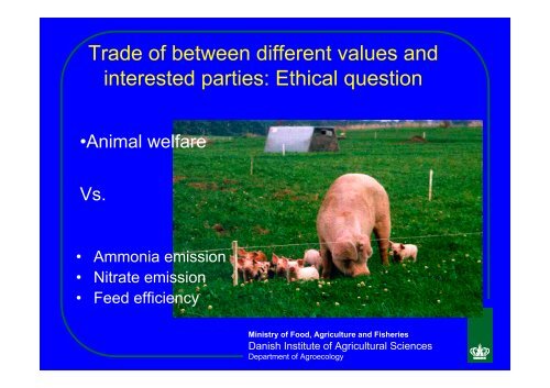 Is there a link between LCA and animal welfare and ... - LCAfood.dk