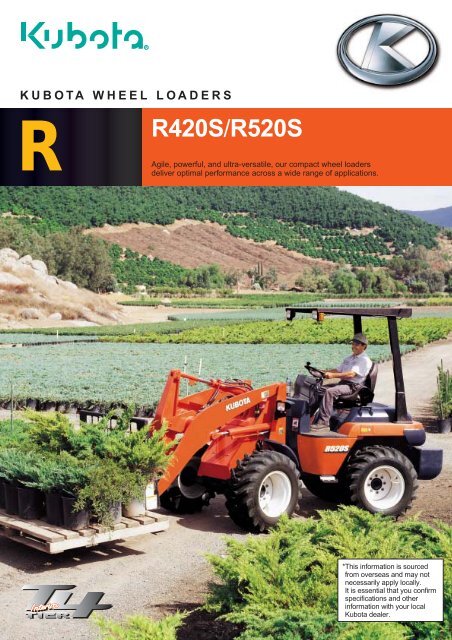 R420S Articulated Wheel Loader - LiveUpdater