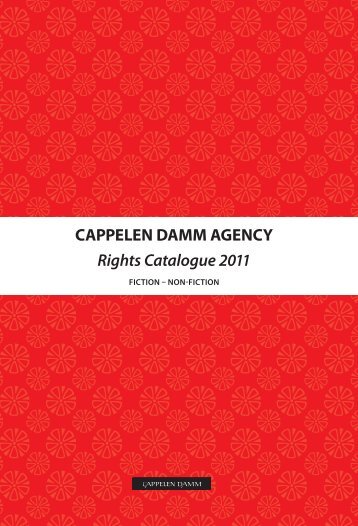 CAPPELEN DAMM AGENCY Rights Catalogue 2011