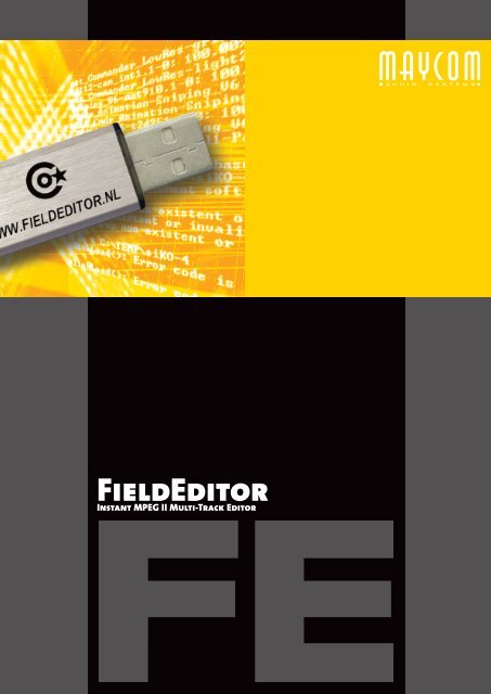 Maycom Name opmaak Maycom brochure MT 2004 - MAYCOM Audio Systems