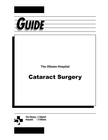 Cataract Surgery - The Ottawa Hospital