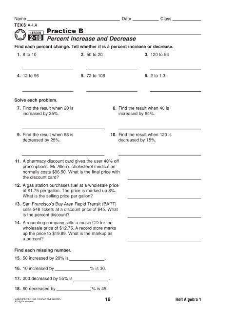 Practice B 2-10